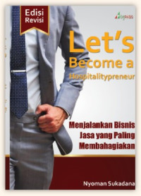 Let's Become a Hospitalitypreneur