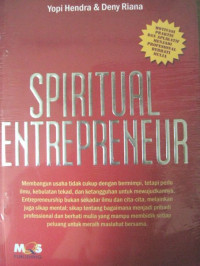 Spiritual enterpreneur